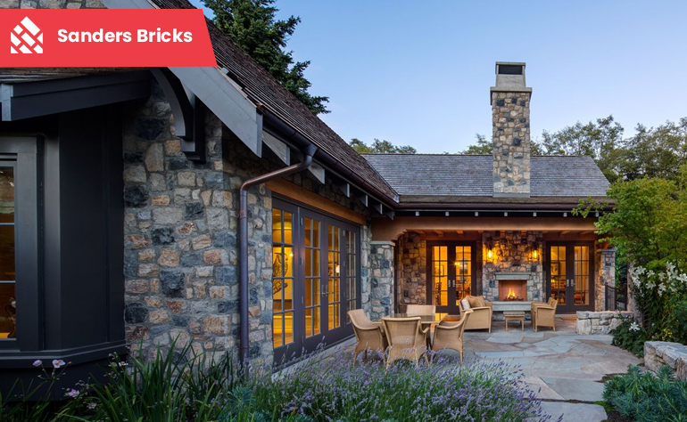 House exterior featuring natural stone siding for a timeless look